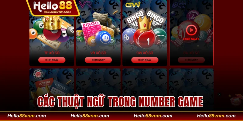 Các thuật ngữ trong Number Game