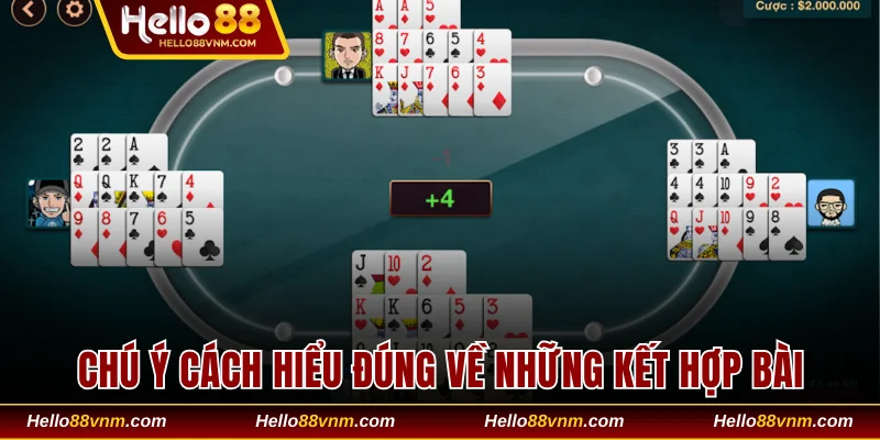 Chú ý cách hiểu đúng về những kết hợp bài