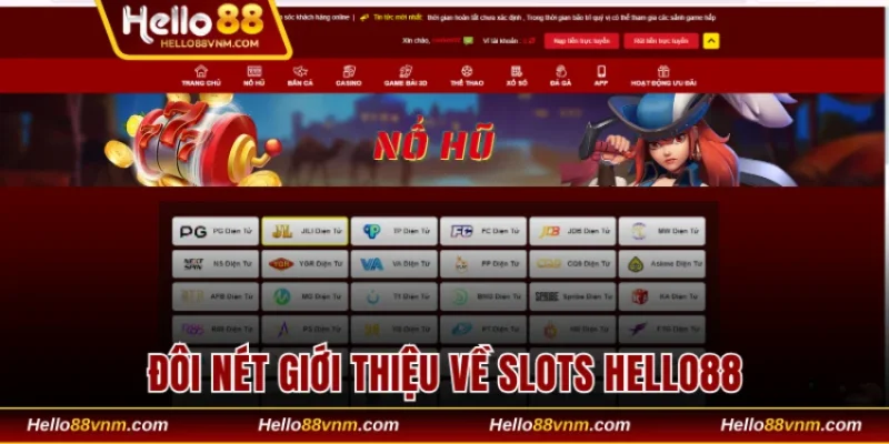 Đôi nét giới thiệu về slots Hello88