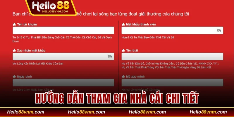 Hướng dẫn cách tham gia nền tảng chỉ với 4 bước