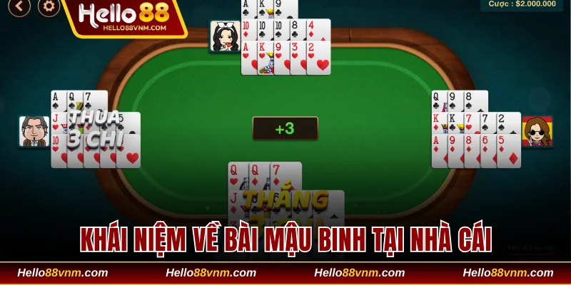 Khái niệm về bài Mậu binh tại nhà cái