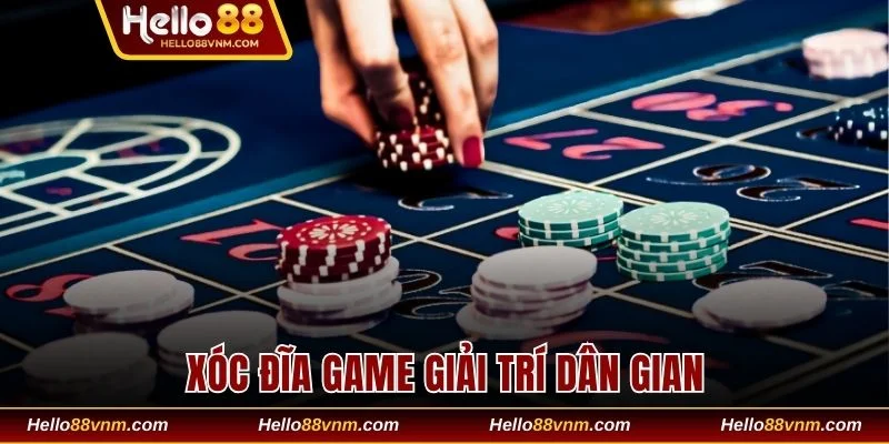 Xóc đĩa game giải trí dân gian